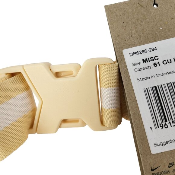 Nike Beige Fanny Pack Waist Bag With Adjustable Strap & Zippered Pockets MSRP$32 - Picture 10 of 16